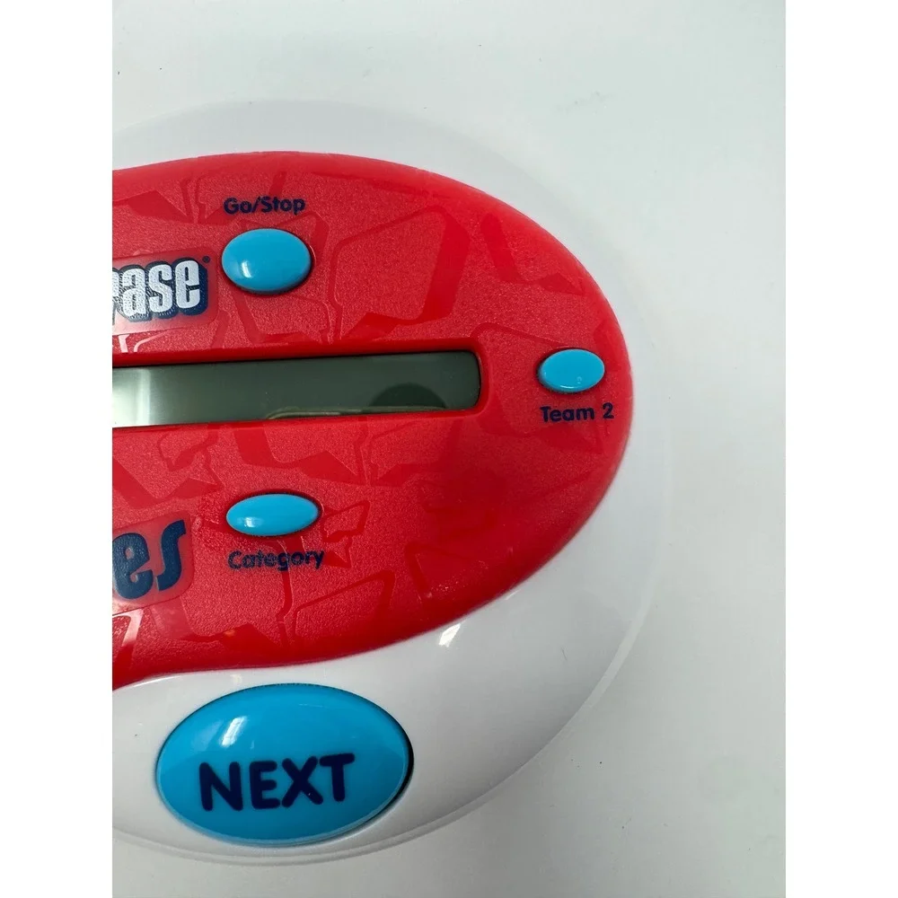 Hasbro Catch Phrase Decades Electronic Handheld Game 2013 Red White A7364